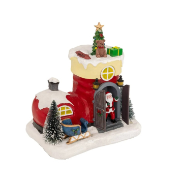 ATMOSPHERA dekoracija čizma sa 11 LED lampica