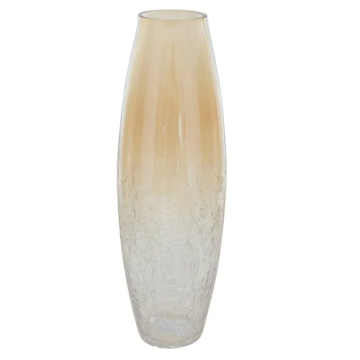 ATMOSPHERA Vaza Alexis 39 cm polomljeno staklo