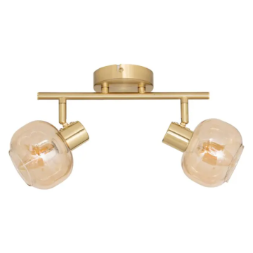 ATMOSPHERA zidna lampa Pilia 2 grla 28x11x19 cm metal/staklo
