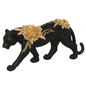 ATMOSPHERA Figura panter 40 cm Belli crni