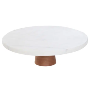SECRET DE GOURMET Stalak za kolače 25 cm mermer