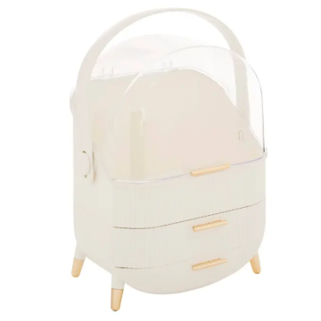 5FIVE Organizer sa poklopcem Alba 25x17x38 cm bež