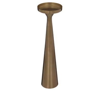 ATMOSPHERA svijećnjak zlatni met 10,08x10,08x41,04