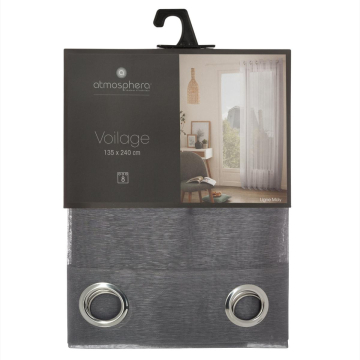 ZAVJESA Atmosphera Moly siva 135x240cm
