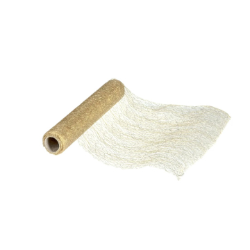 ATMOSPHERA nadstolnjak u rolni zlatni 28x400cm