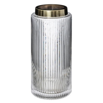 VAZA staklena 26,5 x 12 cm