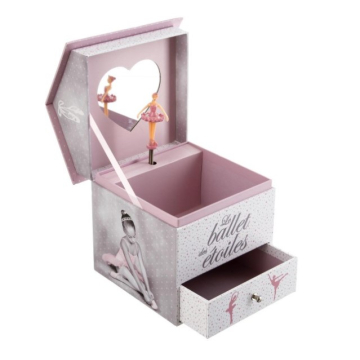 ATMOSPHERA kutija muzička sa balerinom 14,5x14x16cm