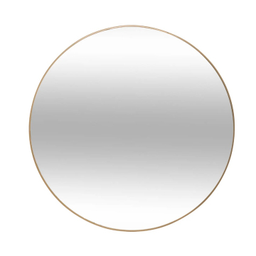 ATMOSPHERA ogledalo Alice sa zlatnim okvirom 76cm