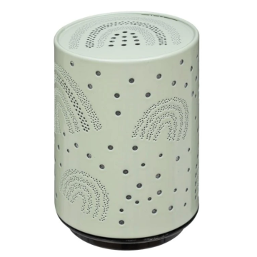 ATMOSPHERA Lampa djelčija noćna baterije push-up zelena 8x11cm