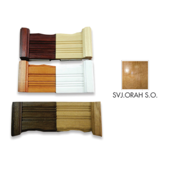 ZAVRŠETAK za plafonsku karnišu svijetli orah