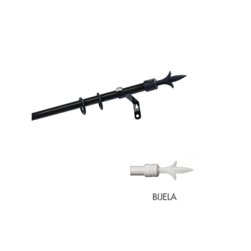 KARNIŠA zidna Eta 1,2m bijela