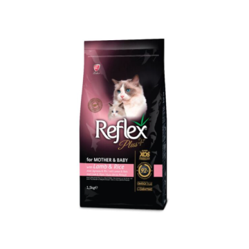 REFLEX hrana za mačke i mačiće jagnjetina i riža 1,5 kg
