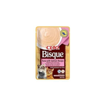 INABA poslastica za mačke juha tuna/losos 40 g