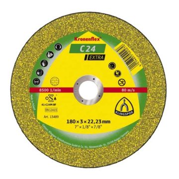 KLINGSPOR ploča rezna za kamen 180x3x22,23 mm