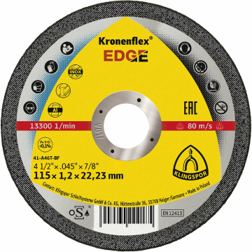 KLINGSPOR ploča rezna EDGE 115x1.2x22.23mm