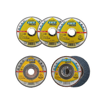 KLINGSPOR promo set- 3 rezne ploče, 1 LBD disk, 1 brusna ploča