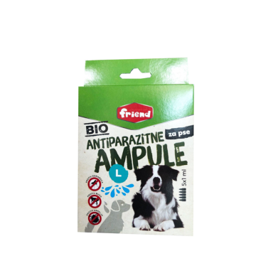 FRIEND ampule antiparazitne za pse L bio