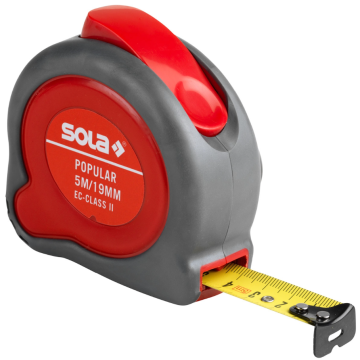 SOLA Metar čelični popular PP 3 m