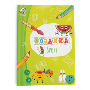 IGRAČKA bojanka Sport-Vrabac