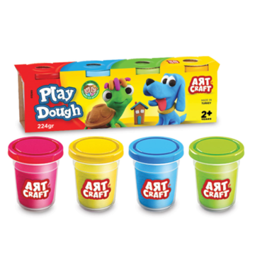 ART Craft IGRAČKA plastelin 4 pakovanja 224 03280