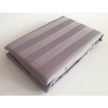 JASTUČNICA saten 60x80 cm siva pruga cif