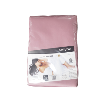 PLAHTA Saten Jogi 180 x 200/30 cm - lila glat