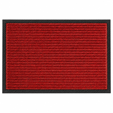 DECOSTRONG otirač crveni Stripes Taper Edge 45x75x0,6cm