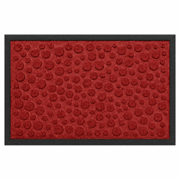 DECOSTRONG otirač Round Circle crveni 45x75x0,6cm