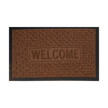 DECOSTRONG otirač Diamond Welcome smeđi 45x75x0,6cm