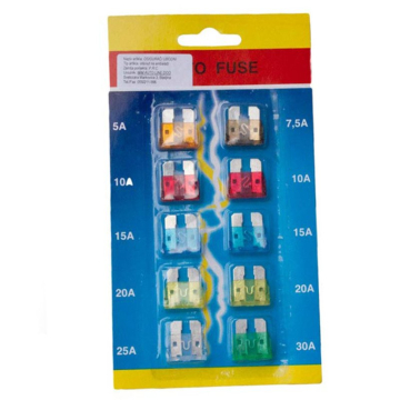 AUTO osigurači obični pakovanje 10 komomada