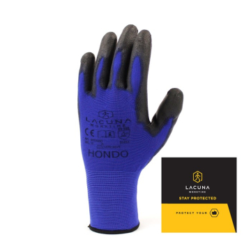 RUKAVICA poliamidna Navy plava Hondo vel. 10