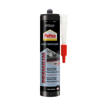 CERESIT (Pattex) silikon temperaturno otporni crni 280 ml