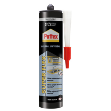 PATTEX silikon neutral transparent 280 ml