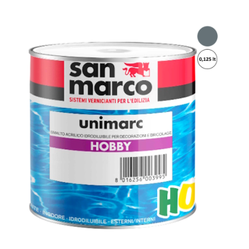 UNIMARC Lak vodeni srebrni 0,125l-San Marco