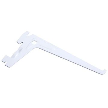 ELEMENT SYSTEM Nosač police 2 kvake bijeli 5121-0150-15cm-1