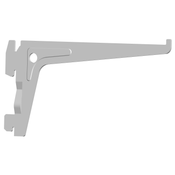 ELEMENT SYSTEM nosač police 2 kvake bijeli 20cm