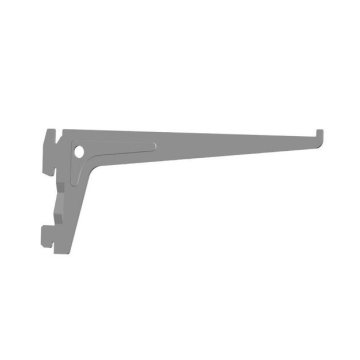 ELEMENT SYSTEM Nosač police 2 kvake sivi 5121-0400-57-1