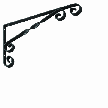 ELEMENT SYSTEM konzola crna jasmin 15x28cm