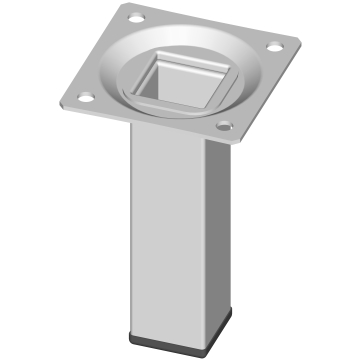 ELEMENT SYSTEM nogica stola bijela 10cm