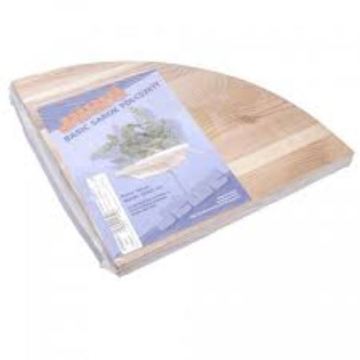 JEWE polica ugaona + 2 JEWE nosača