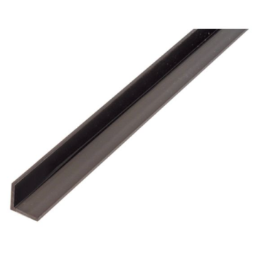 GAH-ABLERTS Profil PVC 30x30x2/1m-L crni
