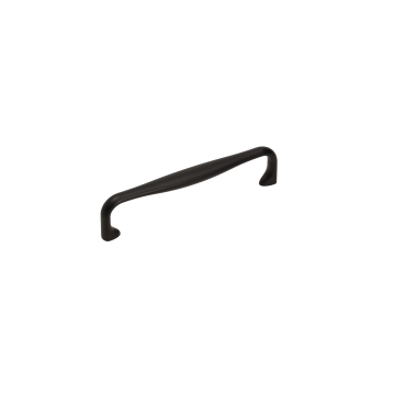 GAMET ručkica 128mm super mat crna UU58