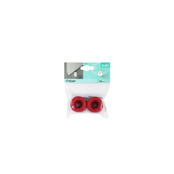 OKOV za vrata stoper 40 mm H30 crveni 2 komada