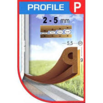 GUMA za prozor i vrata 6m smeđa