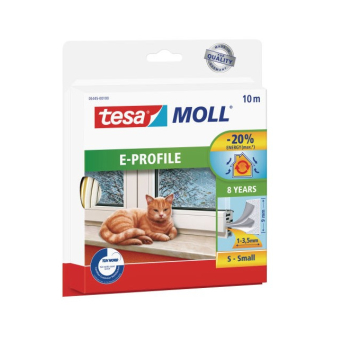 TESA  guma za prozore 6m/9mm E bijela