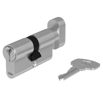 CILINDAR za bravu dugme 40x40 mm G nikl satin
