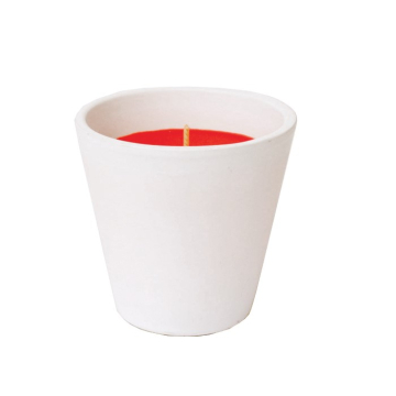 FLORTIS svijeća Citronela u keramičkoj čaši 8cm