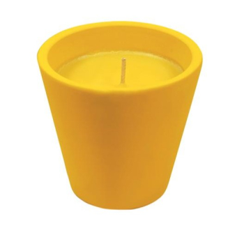 FLORTIS svijeća Citronela u keramičkoj čaši 8cm