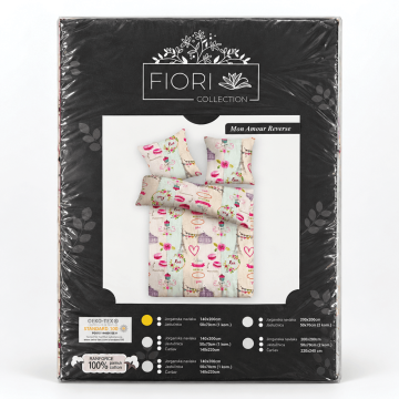 STOTEX POSTELJINA FIORI 2/1 140X200 MON AMOUR