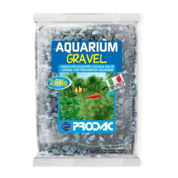 PRODAC akvarijumski pijesak Quartz green 2-4mm 2,5kg